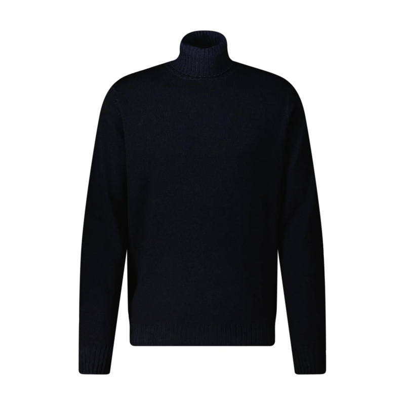 FILIPPO DE LAURENTIIS Pull à col roulé Rollkragenpullover aus Merinowolle grau(Image 4)