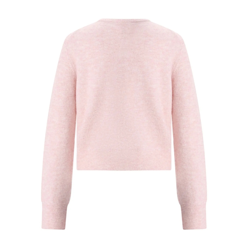 Closed Pull Strickjacke aus Alpaka-Mix pink(Image 2)