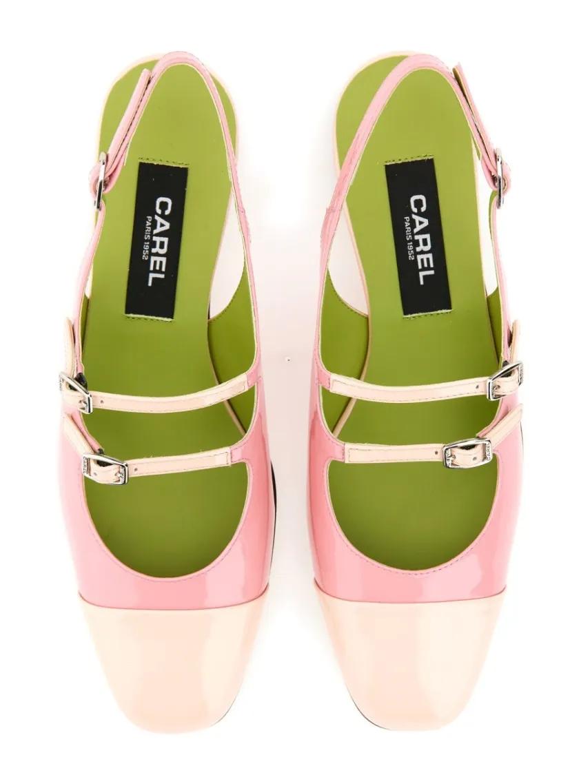 Thumbnail - Carel Paris Hohe Schuhe - "Abricot" Pump - Gr. 37 (EU) - in Rosa - für Damen