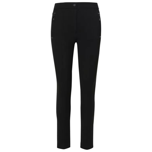 Moncler Black Polyamide Blend Pants Black 