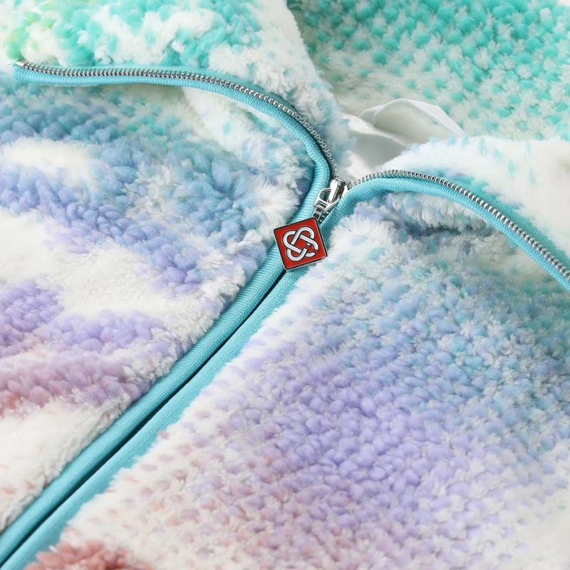 Casablanca Übergangsjacke Jacke aus Fleece mehrfarbig(Image 4)