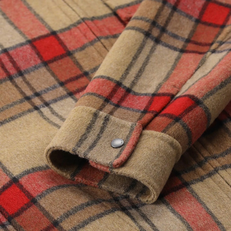 Woolrich Veste de transition Jacke aus Woll-Mix braun(Image 4)