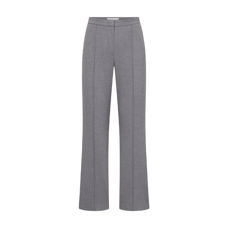 Raffaelo Rossi Pantalons décontractés Flared Stoffhose Doro Grau