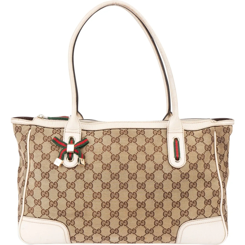 Gucci Fourre-tout Gucci GG Monogram Princy Handbag braun
