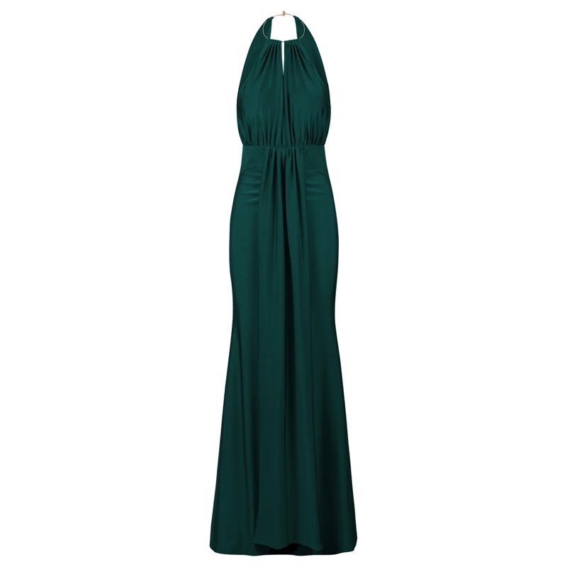 Kraimod Abendkleid Abendkleid dunkel-grün