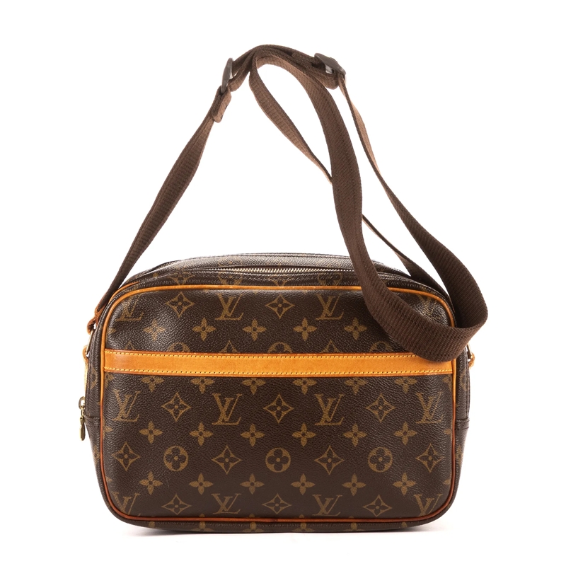 Louis Vuitton Crossbody Bag Reporter PM braun
