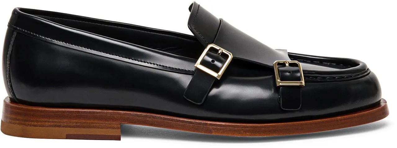 Santoni Loafer - Women?s leather loafer - Gr. UK_5 - in Weiß - für Damen