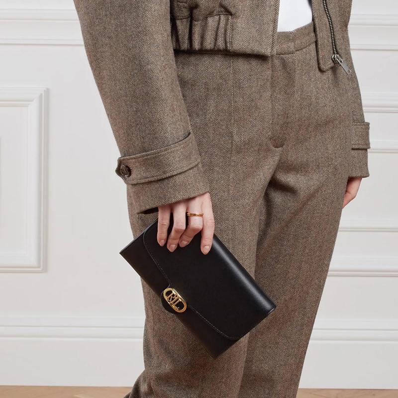 Lauren Ralph Lauren Wallet On A Chain Adair 20-Wallet On A Chain-Large Black(Image 3)