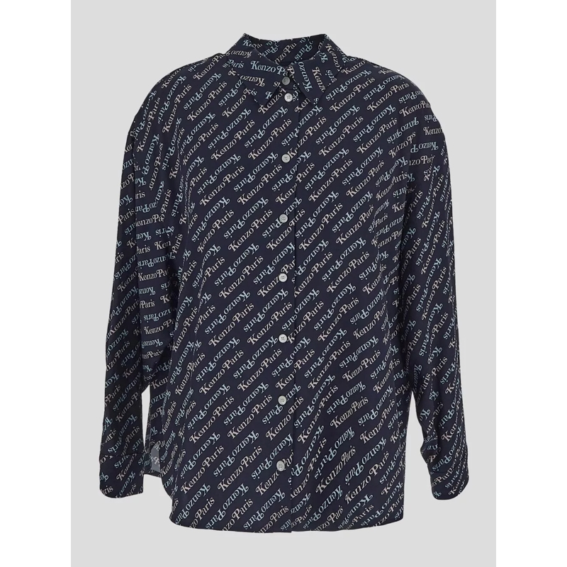 Kenzo T-shirt chemise ml black schwarz