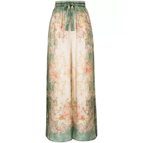 Zimmermann Multicolored August Trousers Multicolor 