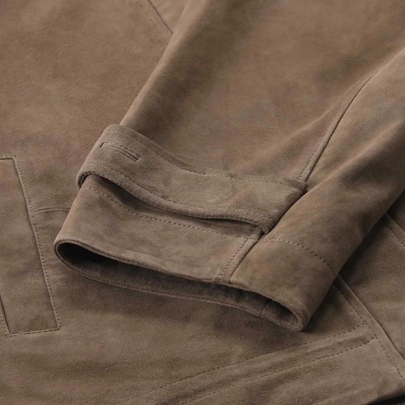 Rotate Veste de transition Oversized Lederjacke braun(Image 4)