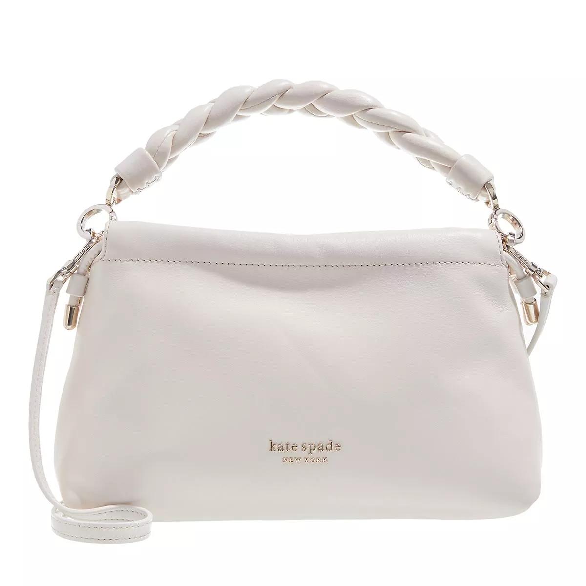 Kate Spade New York Meringue Smooth Nappa Leather Small Crossbody Parchment  One Size : Clothing, Shoes & Jewelry 