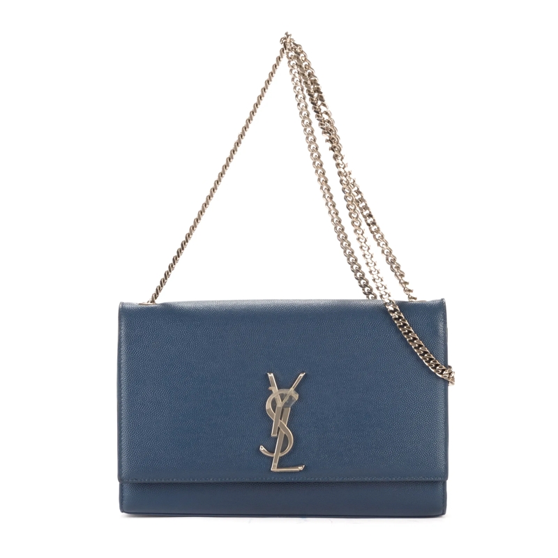 Saint Laurent Crossbody Bag Tassel Kate Medium marineblau