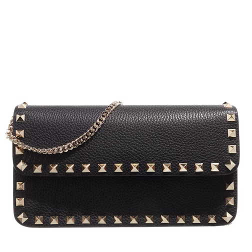 Valentino Garavani Rockstud Crossbody Bag Leather Black Sac à bandoulière