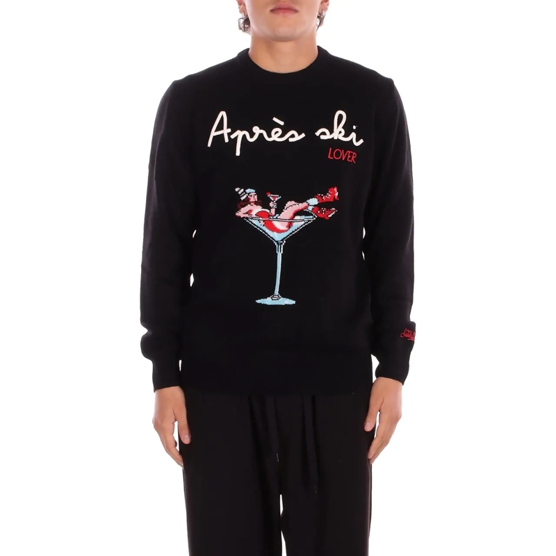 Mc2 Saint Barth  Sweaters Black schwarz