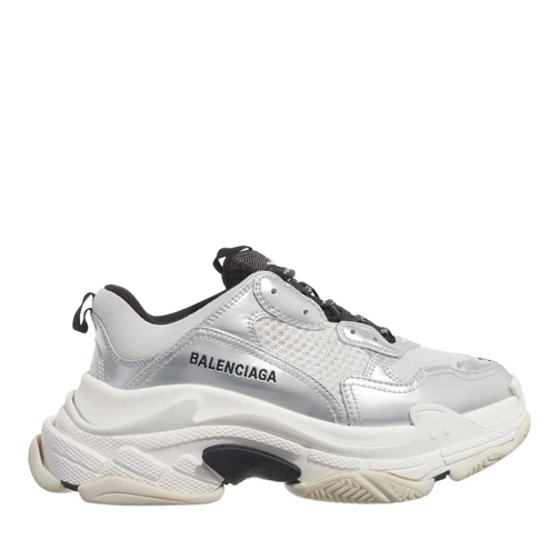 Balenciaga Low-Top Sneaker Triple S Metallic Black White Silver