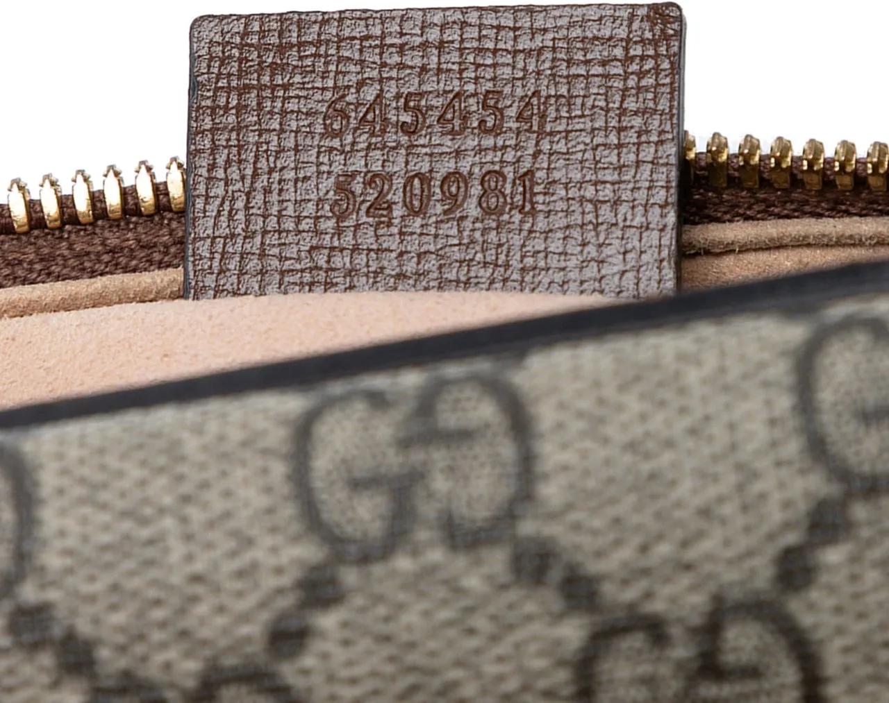 Thumbnail - Gucci Hobo Bags - Small GG Supreme Horsebit 1955 Crossbody - Gr. unisize - in Braun - für Damen