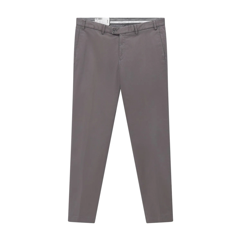 Hiltl Pantalons décontractés Slim-Fit Chinohose Tilo grau(Image 25)