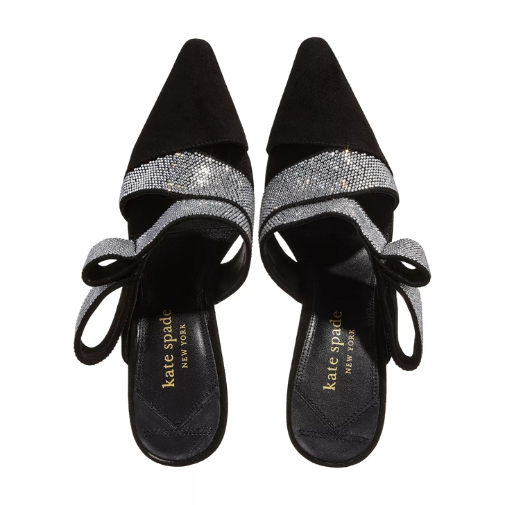 Kate spade black hot sale glitter shoes