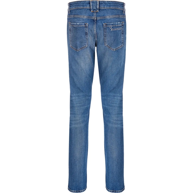 BILLIONAIRE Jeans mit geradem Bein Jeans Regular Fit Statement dunkel-blau (Image 2)