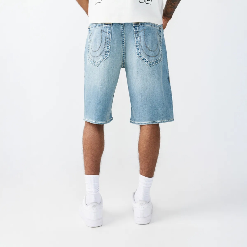 True Religion Shorts Jeansshorts BOBBY hell-blau(Image 4)