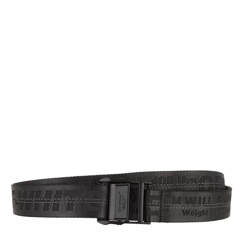 Off-White Classic Industrial Belt  Black Black Woven Belt