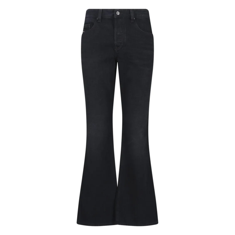 Diesel Jeans 1969 D-Ebbey Bootcut Jeans With Retro-Inspired Des Black