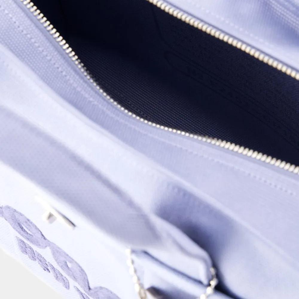 Coach Totes & shoppers Cargo Tote Cotton Blue in grijs