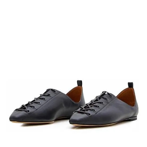 Stella McCartney Terra Eco Alter Mat Lace-Up Black Snörskor med snörning