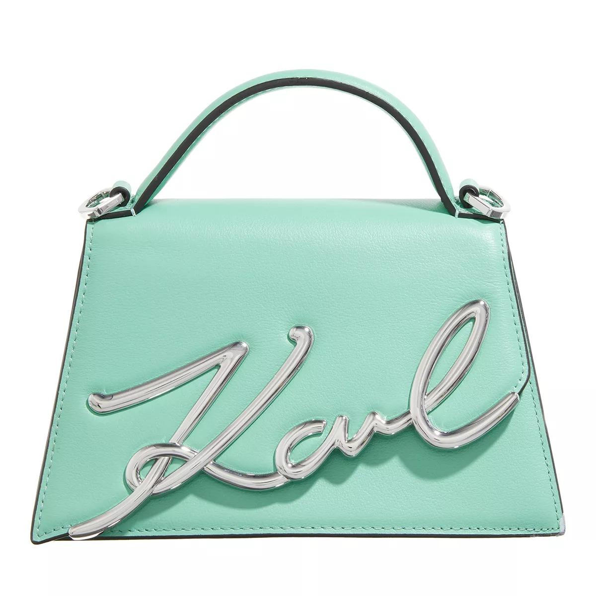 Karl lagerfeld signature small shoulder bag clearance