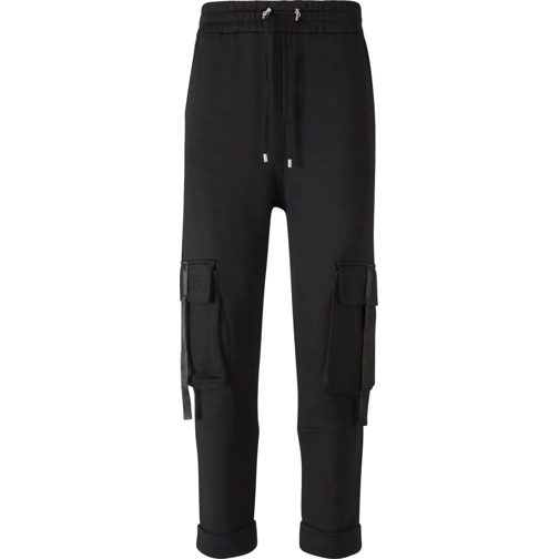 Balmain  Stretch Cargo Joggers schwarz