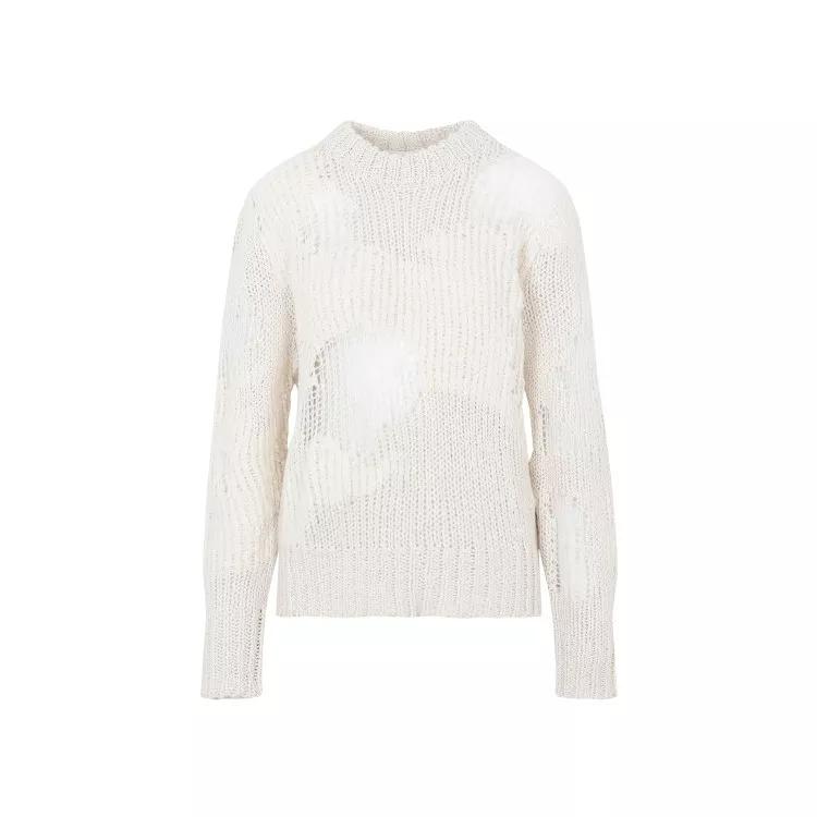 Chloé - White Sweater - Größe XS - white