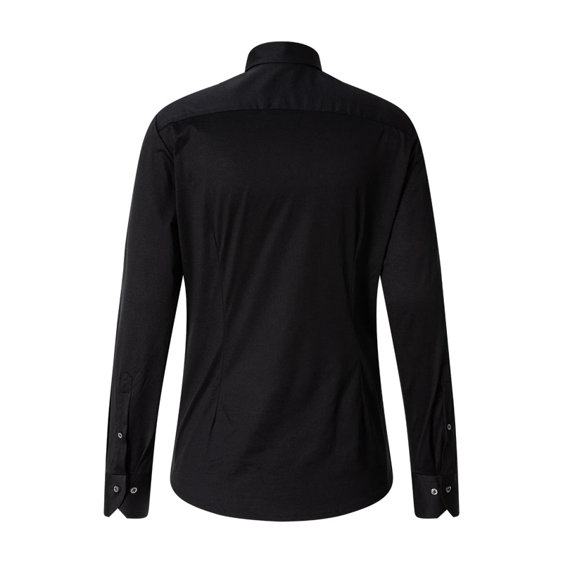 STENSTRÖMS Chemise Slim-Fit Hemd aus Baumwolle schwarz(Image 2)