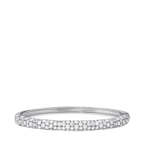 Michael Kors Women's Sterling Silver Cuff Bracelet MKC1494AN040 Silver Bangle