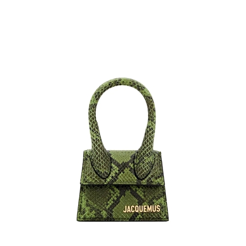 Jacquemus Le Chiquito Mini Leather Bag Green Borsetta a tracolla