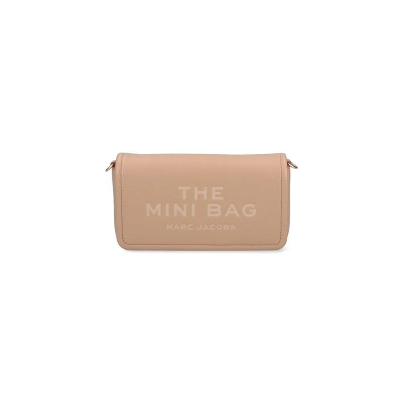 Marc Jacobs Schultertasche Mini Bag "The Leather" – Beige Neutrals