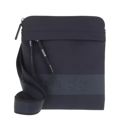 Boss Magnified Zip Dark Blue Crossbody Bag