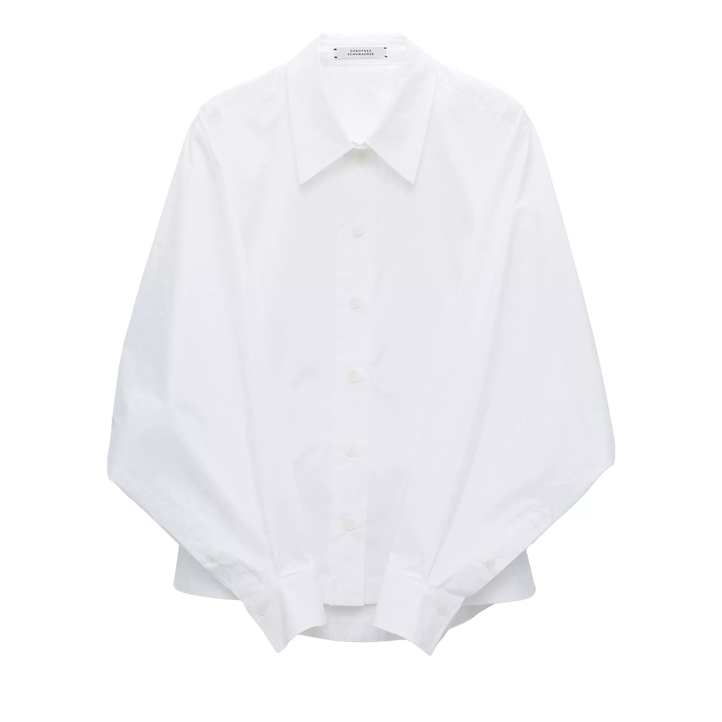 Thumbnail - Dorothee Schumacher - POWERFUL VOLUMES Bluse - Größe 5 - white