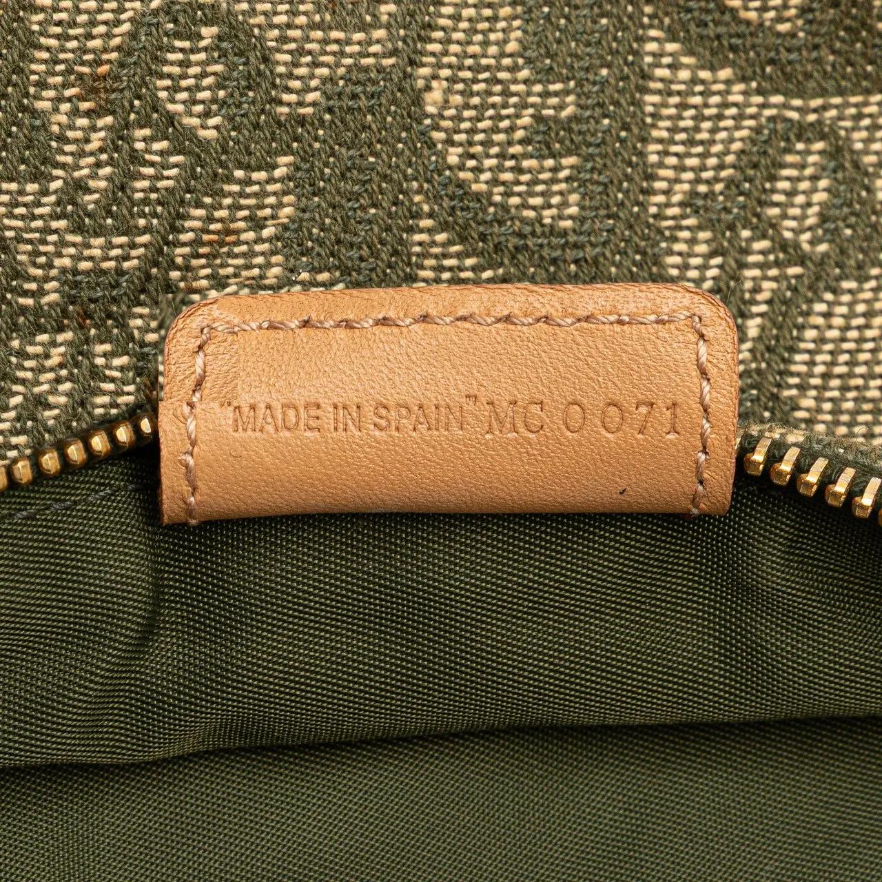 Thumbnail - Christian Dior Hobo Bags - Mini Diorissimo Canvas Saddle Pochette - Gr. unisize - in Braun - für Damen