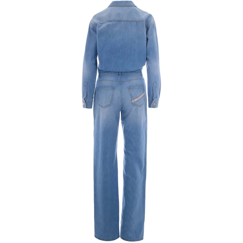 Elisabetta Franchi Boyfriend-Jeans Trousers Light Blue blau(Image 2)