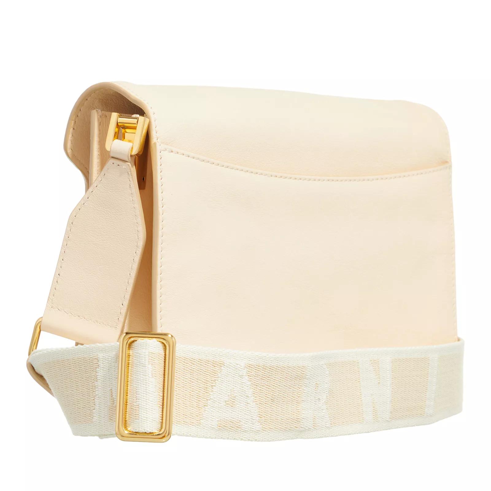 Marni Crossbody bags Trunk Soft Medium in crème