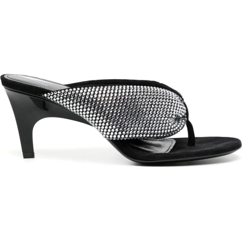 The Attico Sandales Sandals Silver silber