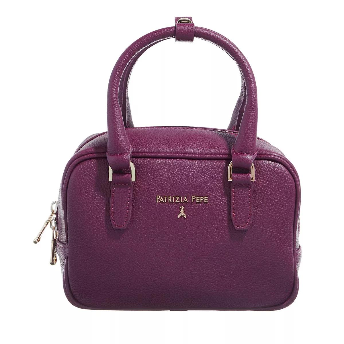 Patrizia Pepe Top Handle Futuristic Purple | Camera Bag | fashionette