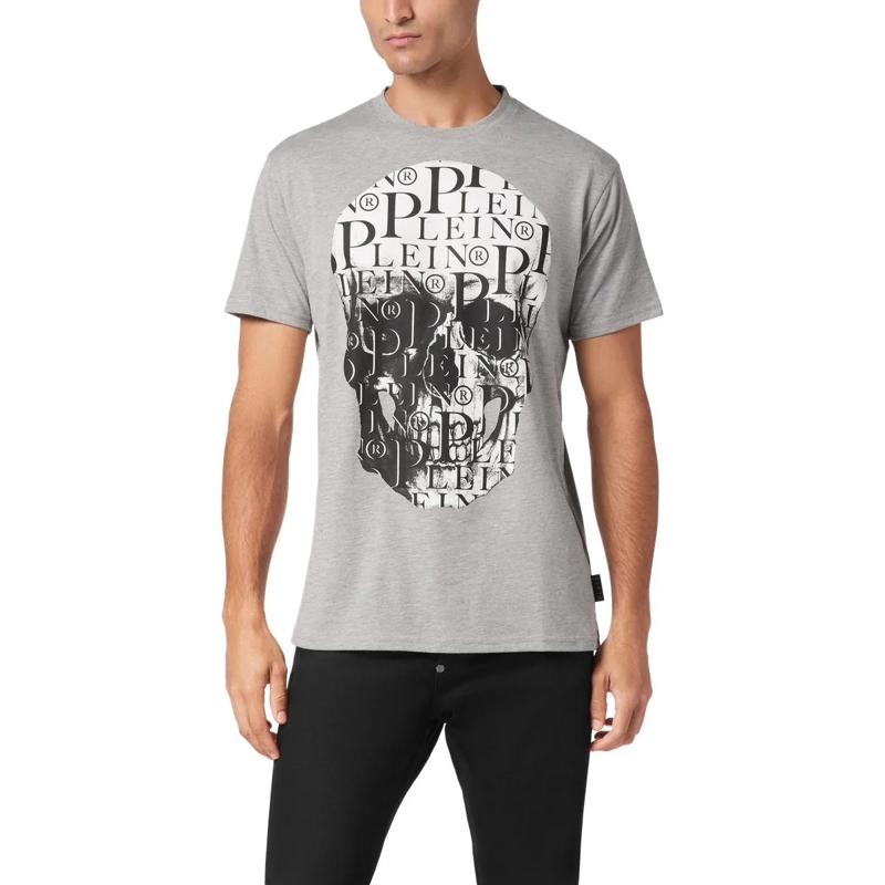 Philipp Plein T-Shirt T-Shirt Skull grau(Image 4)