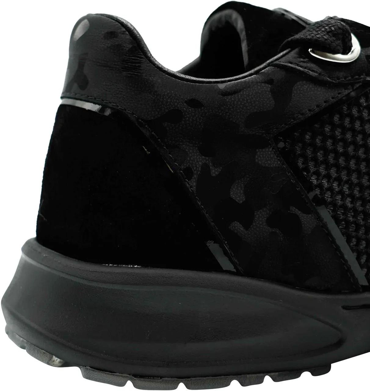 Thumbnail - BENJAMIN BERNER Low-Top Sneaker - Black Reflective Camouflage Sneaker - Gr. 43 (EU) - in Schwarz - für Damen