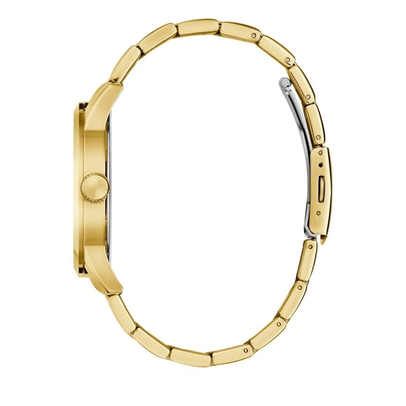 Guess Quarzuhr Quarz-Analoguhr Badge gold(Image 7)