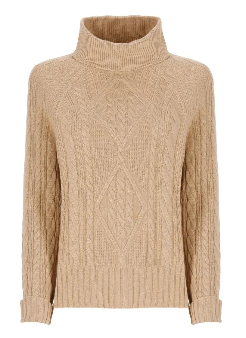 D. Exterior - Wool And Silk Sweater - Größe S - braun