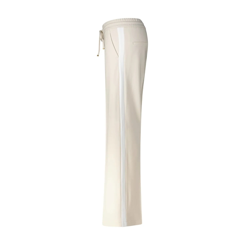 Seductive Freizeithose Stoffhose Freddy mit seitlichen Streifen beige(Image 3)