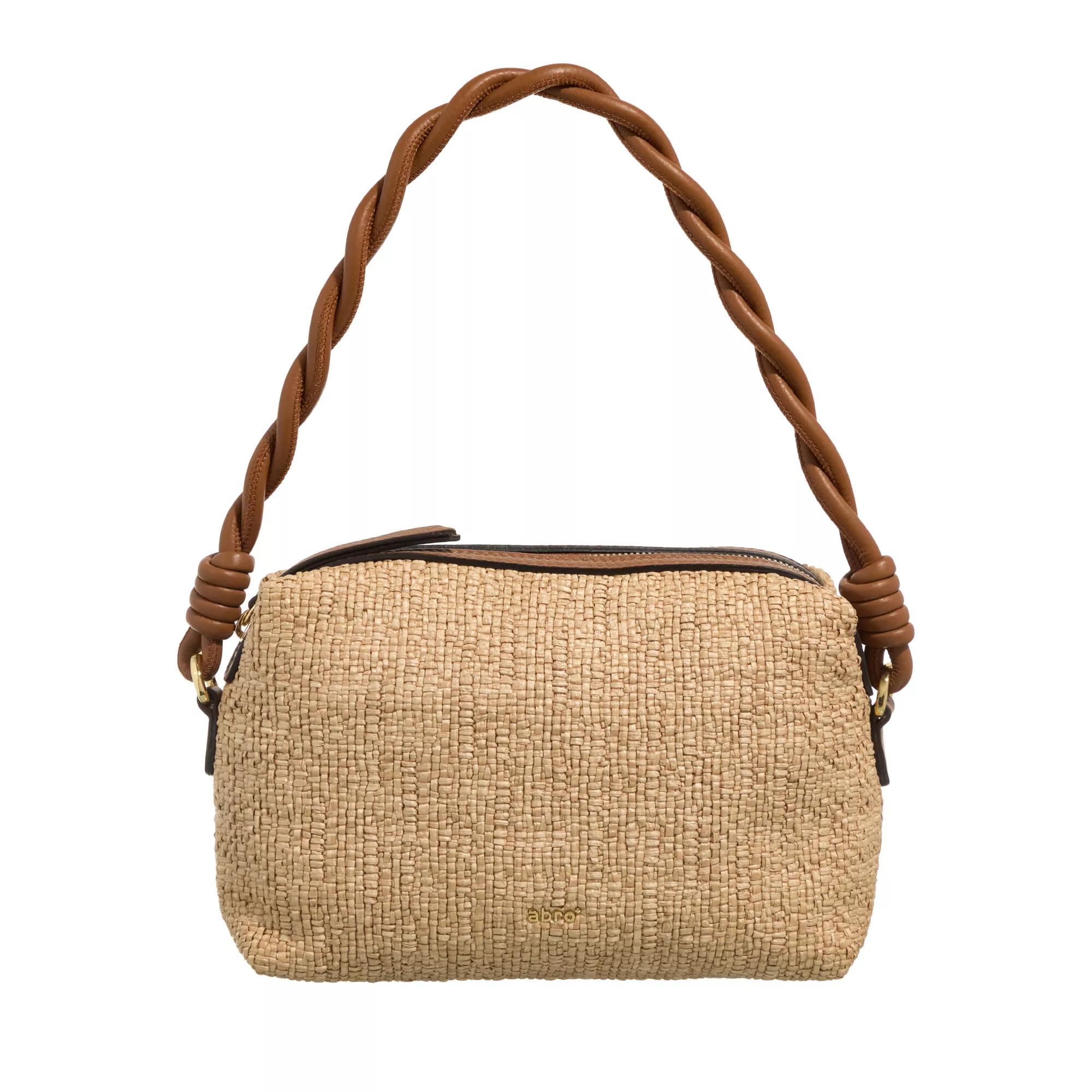 Abro Crossbody Bags - Umhängetasche - Gr. unisize - in Beige - für Damen