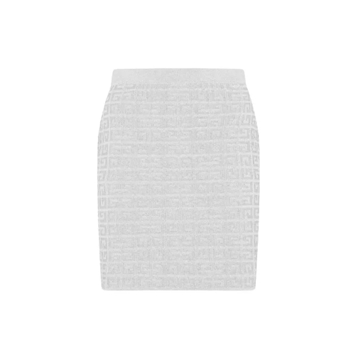 Givenchy Silver Skirt Silver 